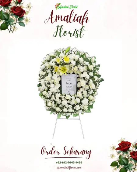 Krans Bunga Duka Kalipucang